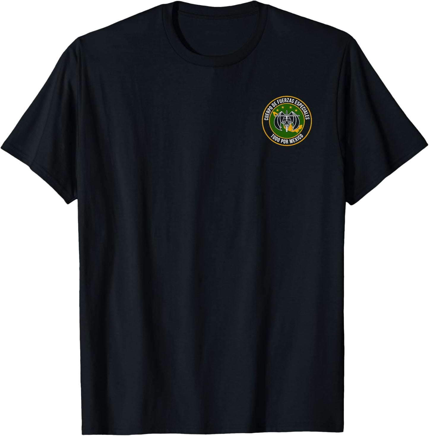GAFEs Fuerzas Especiales Mexico Special Forces T-Shirt - T-Shirt | Black