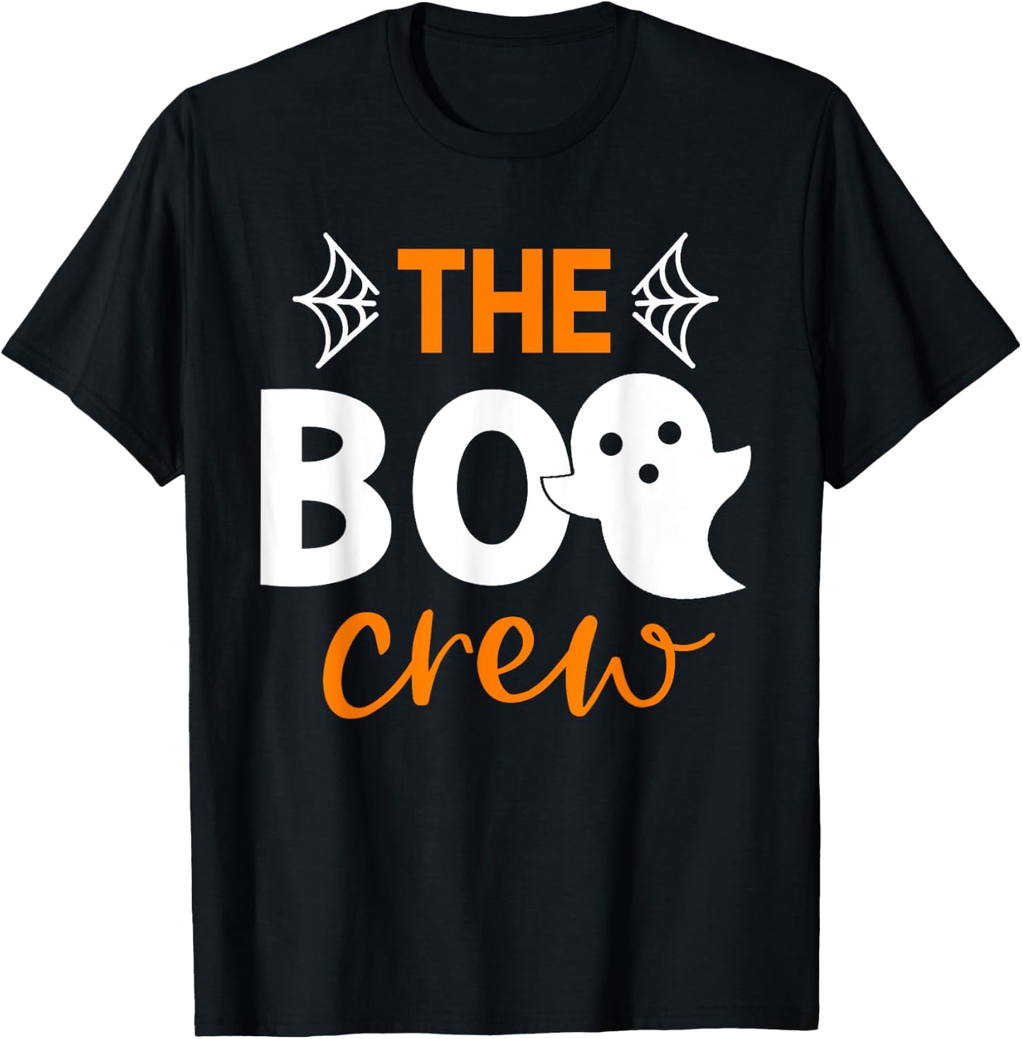 The Boo Crew Shirt Matching Halloween Family Shirts Pajamas T-Shirt - T-Shirt | Black