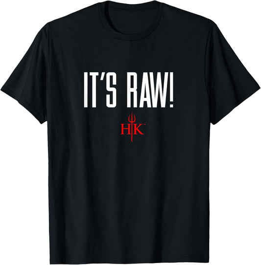 Official Hell's Kitchen It's Raw! T-Shirt - T-Shirt | Black