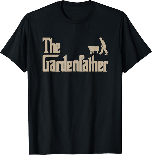 Best Gardening Father Gifts The Gardenfather Men T-Shirt - T-Shirt | Black