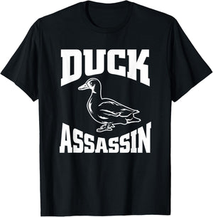 Duck Assassin Hunting T Shirt T-Shirt - T-Shirt | Black