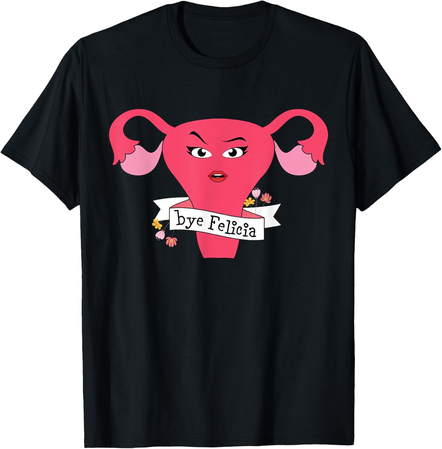 Hysterectomy Support And Uterine Operation Survivor T-Shirt - T-Shirt | Black
