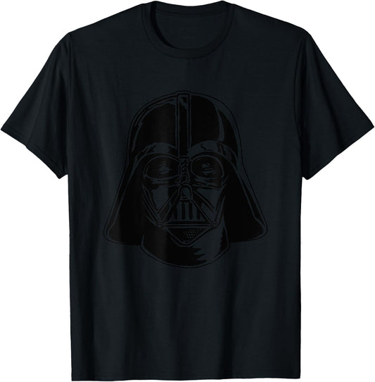 Star Wars Classic Darth Vader Dark Side Helmet T-Shirt - T-Shirt | Black