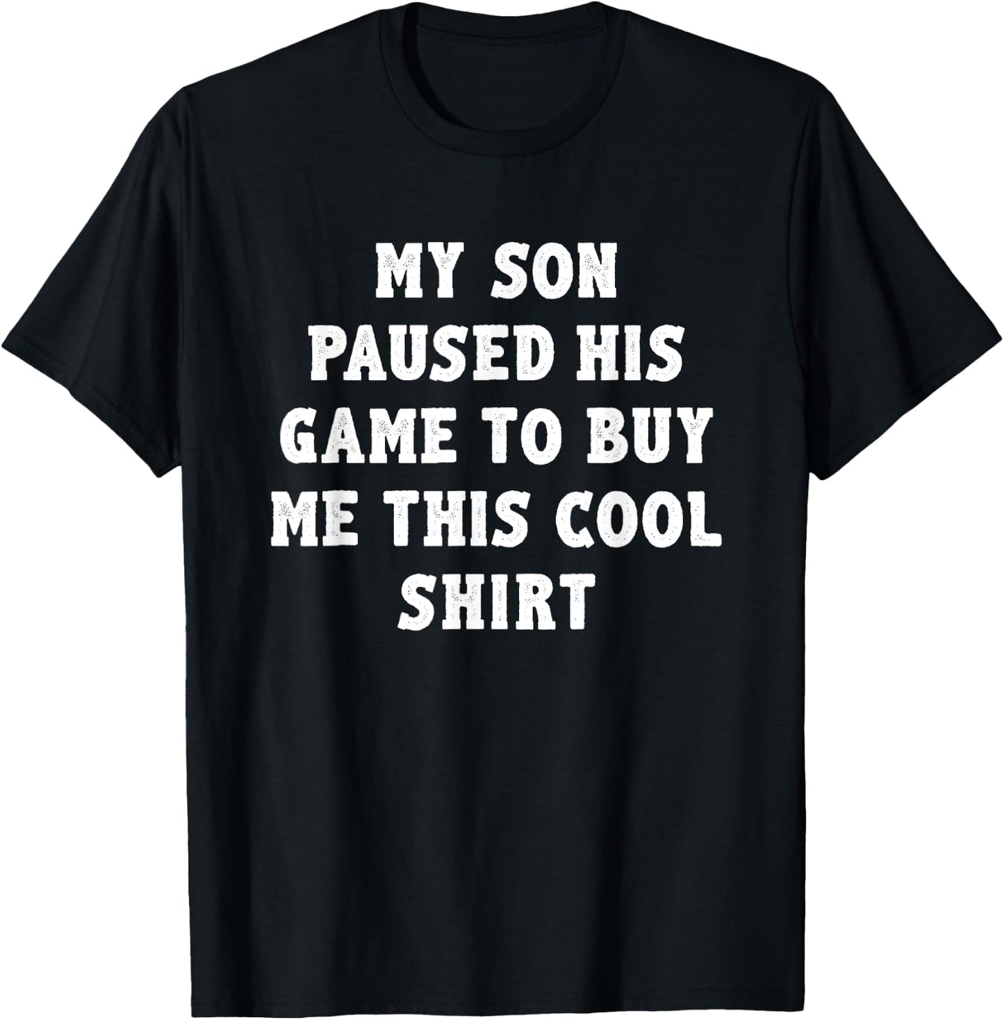 Funny Gamer Dad Father's Day Gifts from Son T-Shirt - T-Shirt | Black