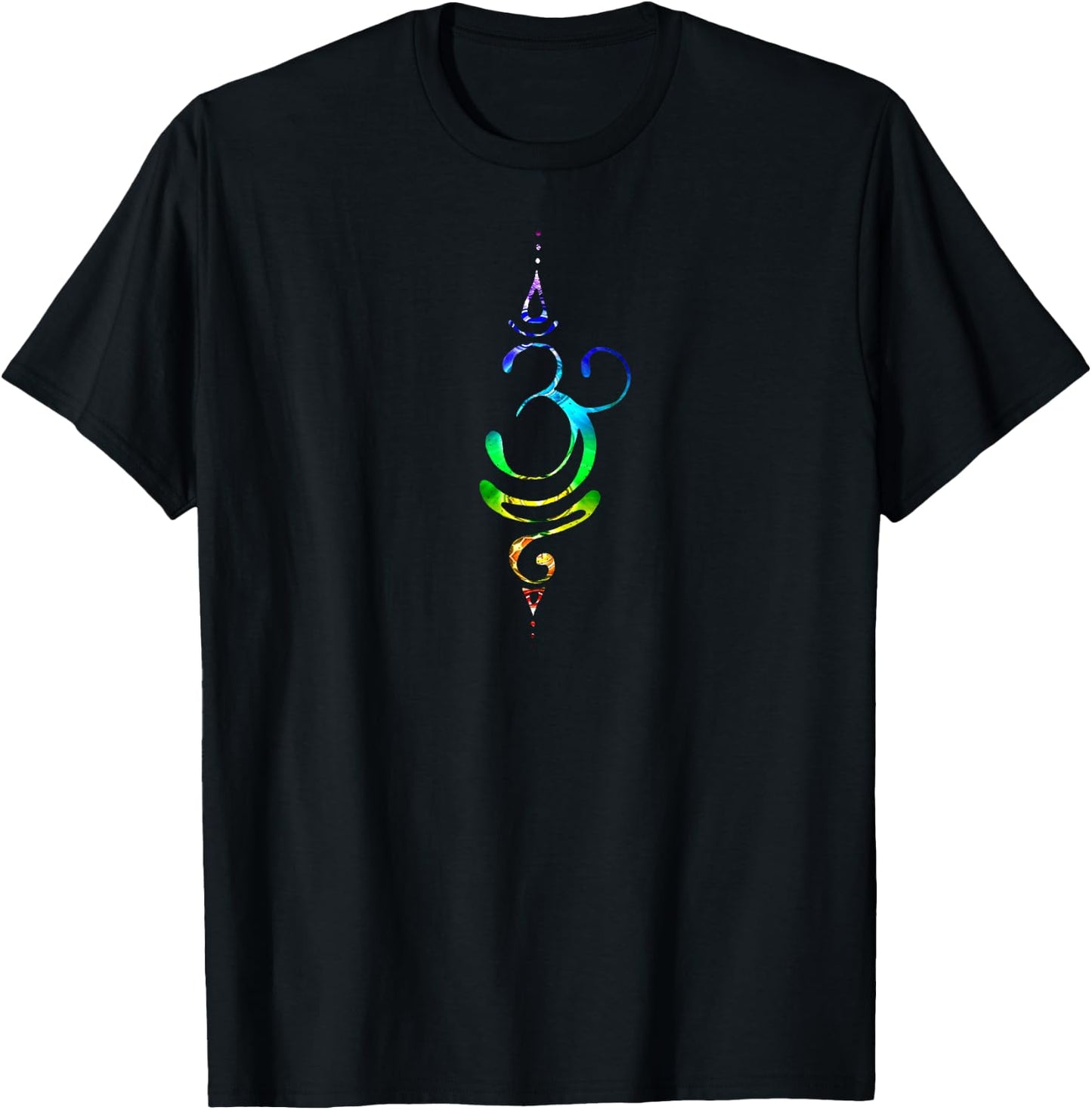 Breathe Symbol Chakra T-Shirt - T-Shirt | Black