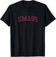 UMass Minutemen | Official NCAA Merch | OCMAS01 T-Shirt - T-Shirt | Black