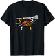 Maryland Crab Holding Lacrosse Stick Boys Girls LAX Shirt T-Shirt - T-Shirt | Black