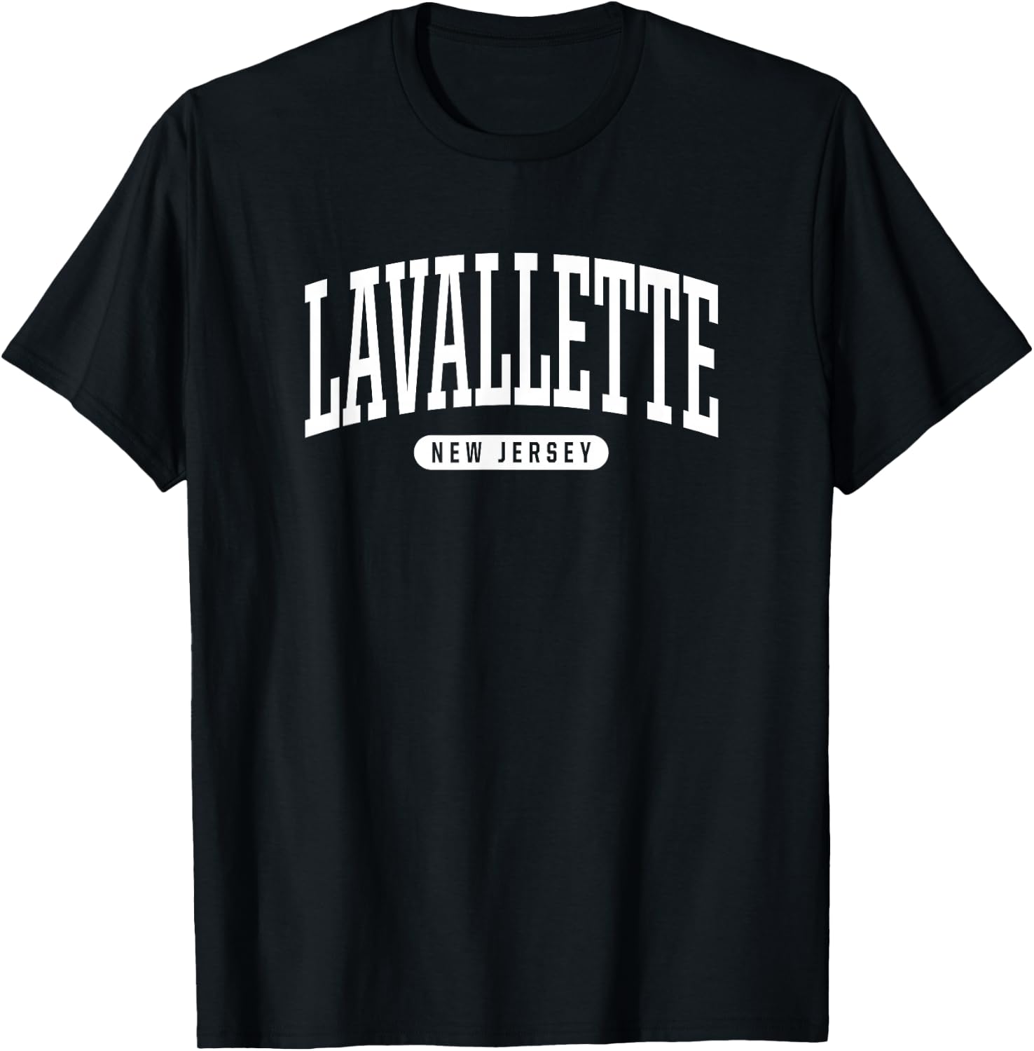 Lavallette New Jersey T Shirt Lavallette Gifts NJ T-Shirt - T-Shirt | Black