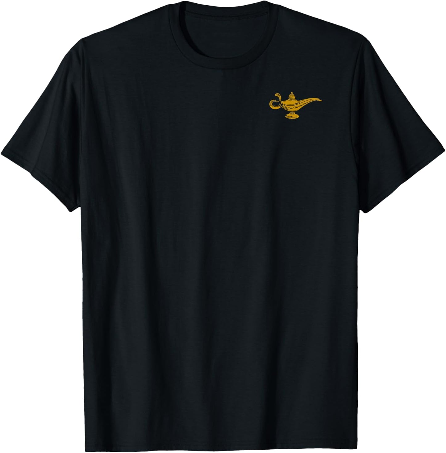 Disney Aladdin Live Action Genie's Lamp Pocket Logo T-Shirt - T-Shirt | Black