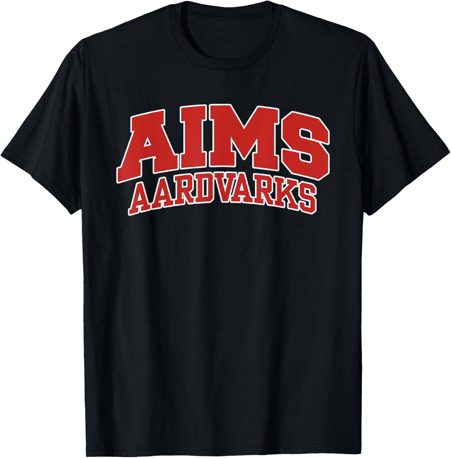 Aims Community College Aardvarks Apparel Sports Fan T-Shirt - T-Shirt | Black