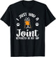 Hip Replacement Prize: Funny Hip Surgery Dog Meme T-Shirt - T-Shirt | Black
