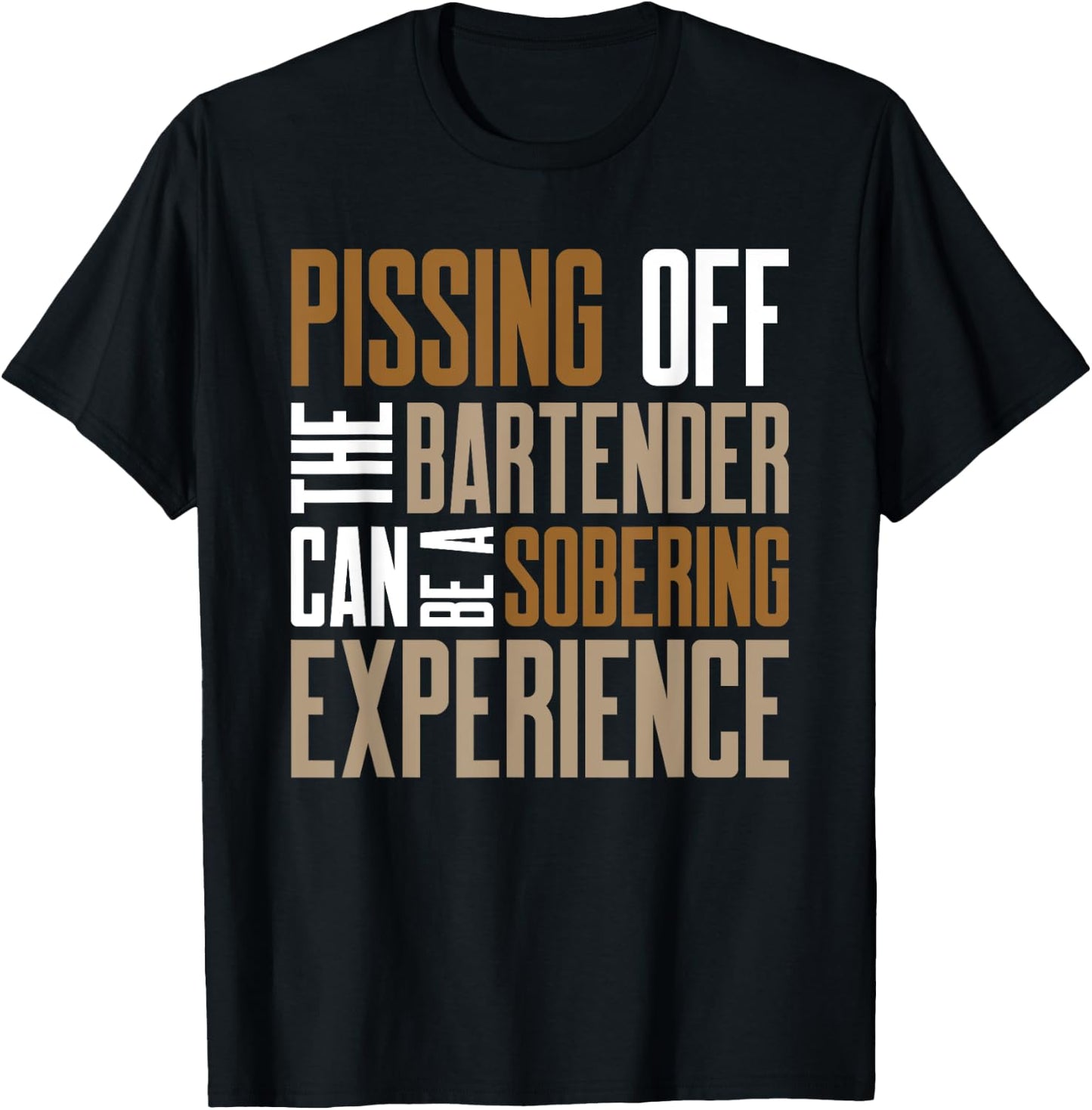 Funny Bartenders Bartending Bartender Gifts T-Shirt - T-Shirt | Black
