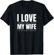 I Love It When My Wife Lets Me Watch Football Shirt Funny T-Shirt - T-Shirt | Black