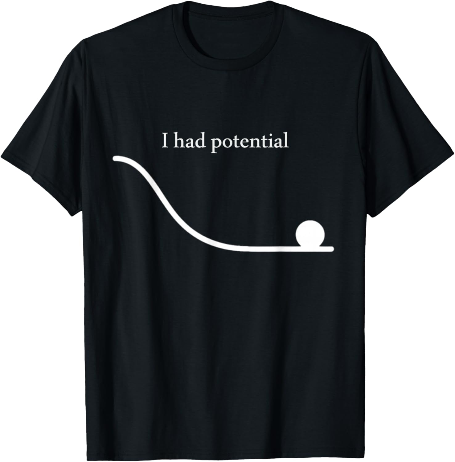 Mens Womens T-Shirt T-Shirt - T-Shirt | Black