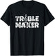 Treble Maker (Vintage White) Musician T-Shirt - T-Shirt | Black