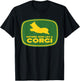 Nothing Runs Like A Corgi Shirt - Funny Farmer Dog Owner T-Shirt - T-Shirt | Black