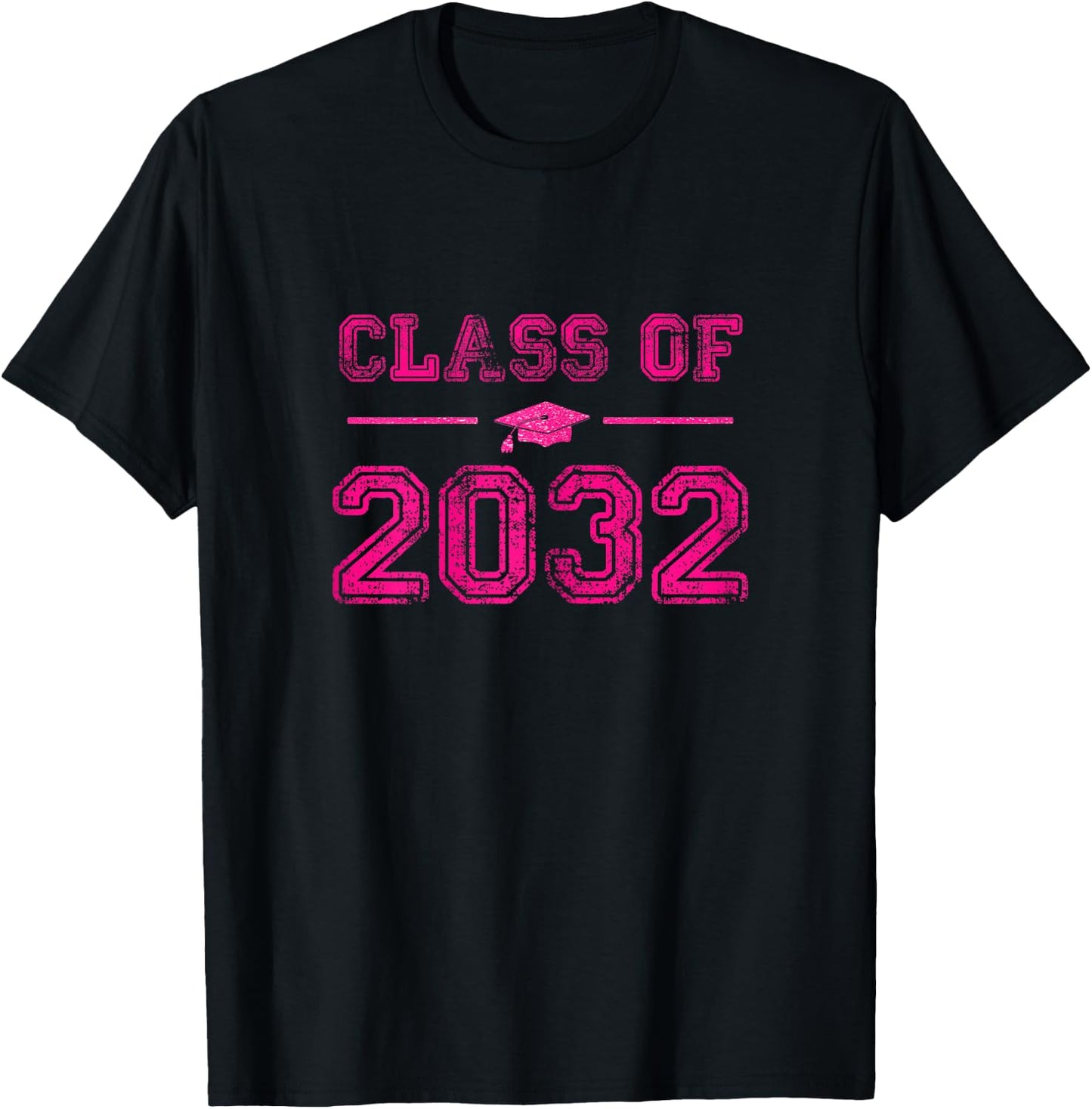 Class of 2032 Grow With Me Shirt T-Shirt - T-Shirt | Black