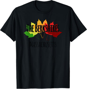 Foliage Watching - The Berkshires, Massachussetts T-Shirt - T-Shirt | Black