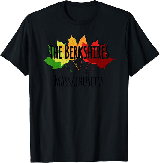 Foliage Watching - The Berkshires, Massachussetts T-Shirt - T-Shirt | Black