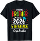 Funny Proud Brother of a Class of 2026 5th Grade Graduate T-Shirt - T-Shirt | Black