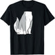Siberian Husky Dog Body Costume Easy Halloween Cute Puppy T-Shirt - T-Shirt | Black