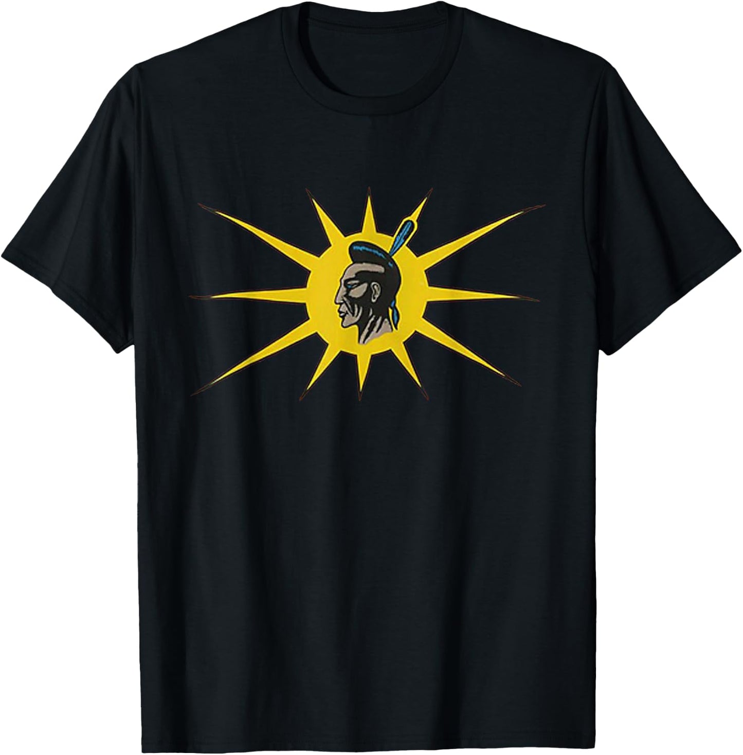 Mohawk Nation Flag T-Shirt - T-Shirt | Black