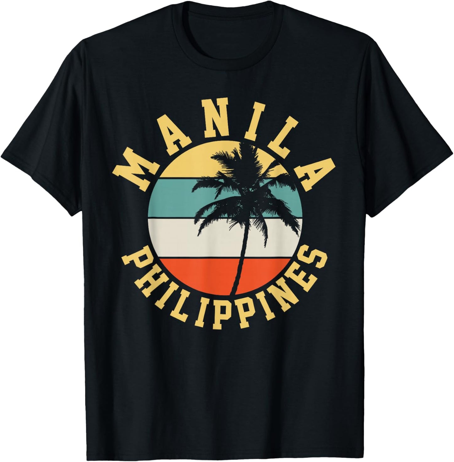 Manila Philippines T-Shirt - T-Shirt | Black