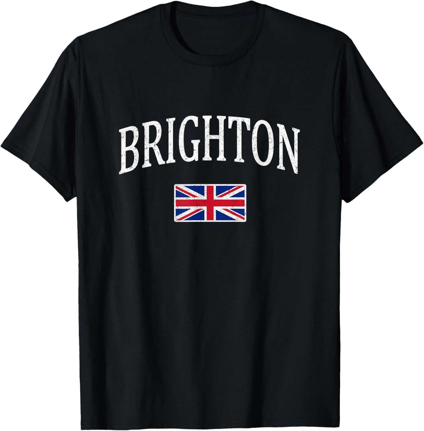 Brighton England T-Shirt - T-Shirt | Black