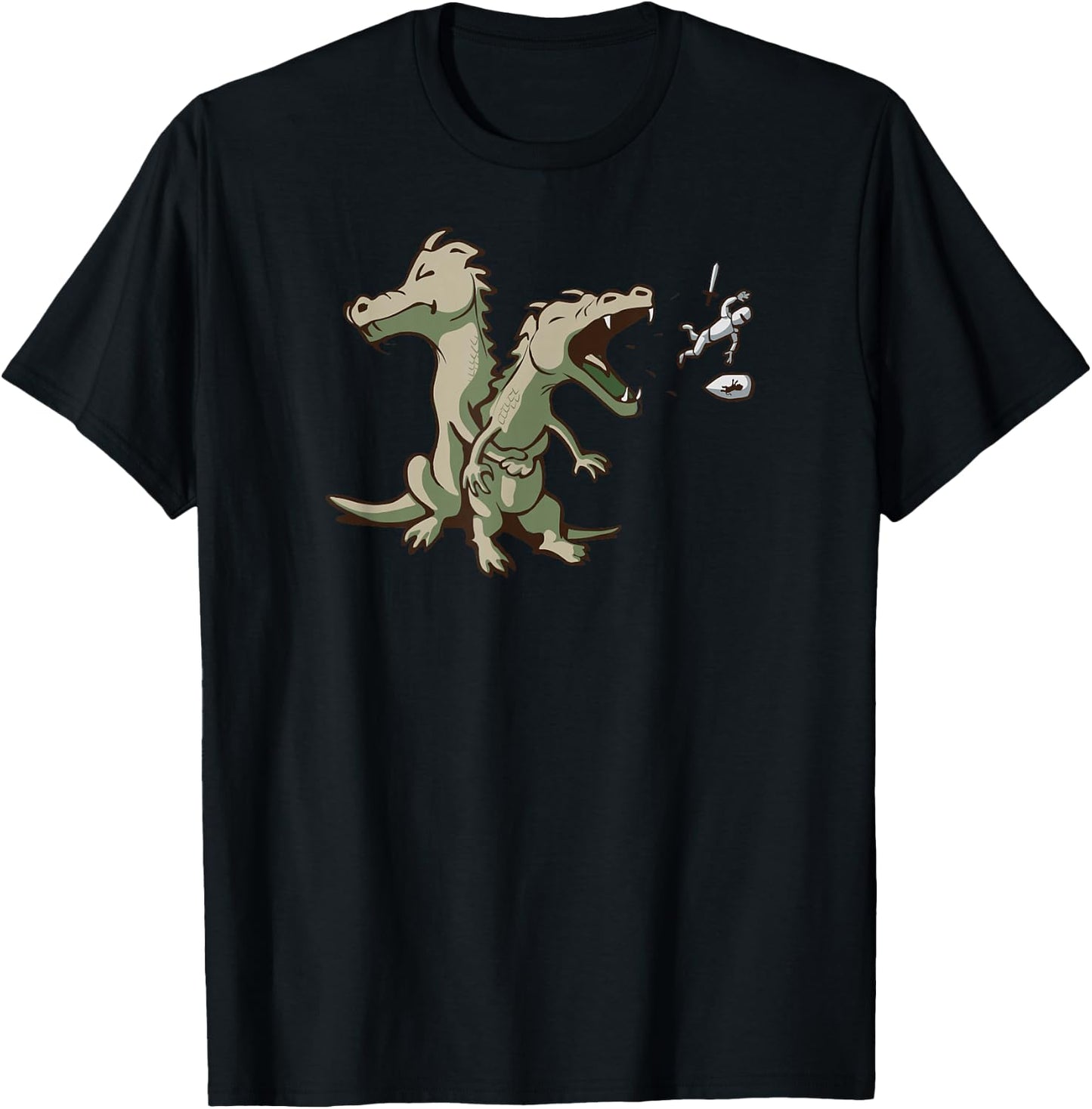 Threadless Nathan W. Pyle Unlikely Hero Graphic T-Shirt - T-Shirt | Black
