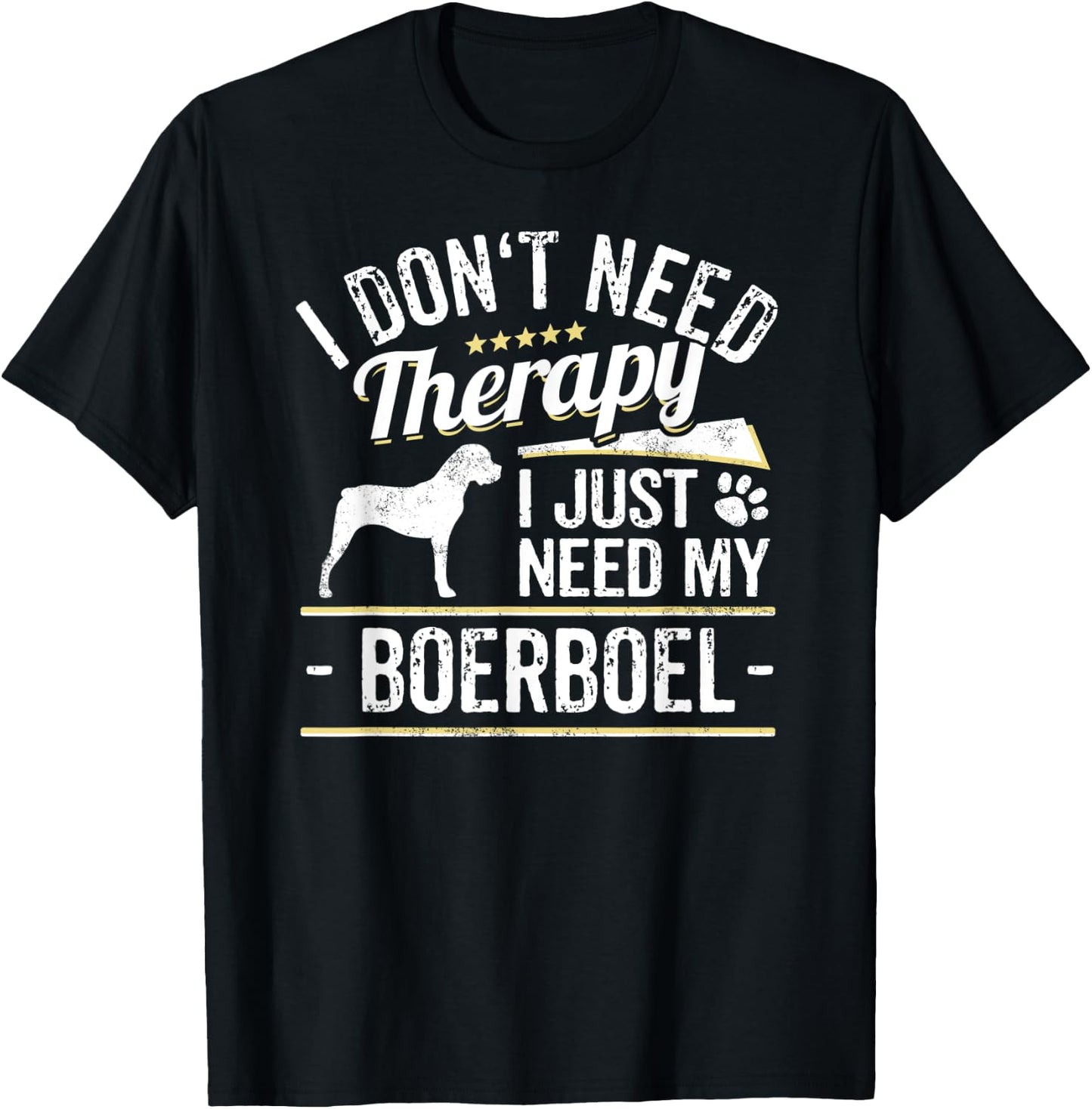 Boerboel T-Shirt - T-Shirt | Black