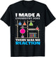 I Made A Chemistry Joke There Was No Reaction Chemistry T-Shirt - T-Shirt | Black