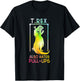 T-rex Also Hates Pull-ups Vintage T-Shirt - T-Shirt | Black