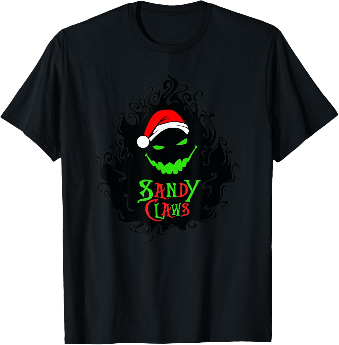 Sandy Claws T-Shirt - T-Shirt | Black