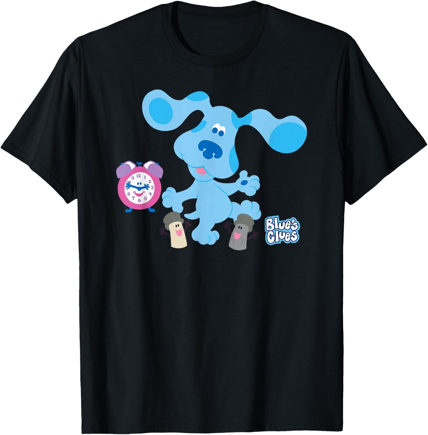Blues Clues - Classic Blues Group T-Shirt - T-Shirt | Black
