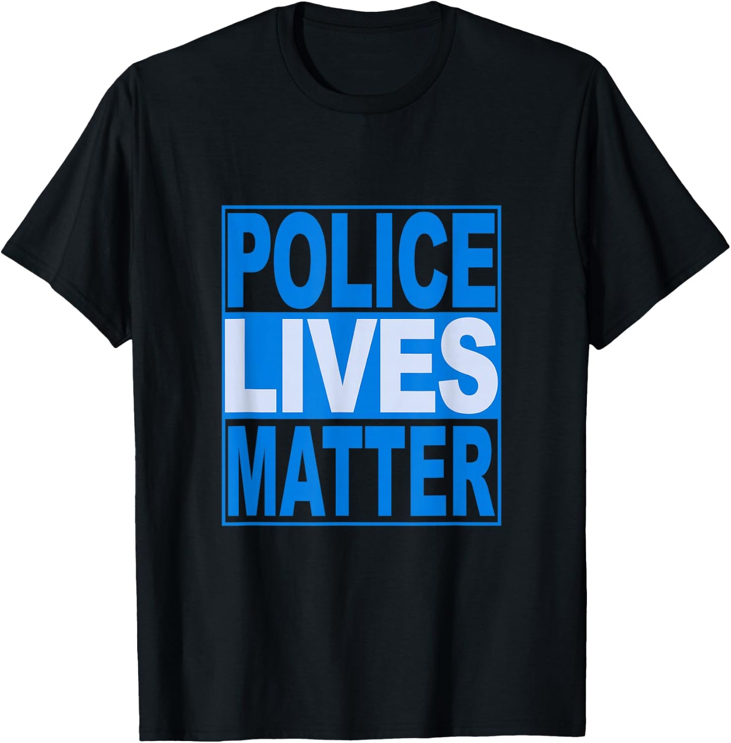 Police Lives Matter T-Shirt - T-Shirt | Black