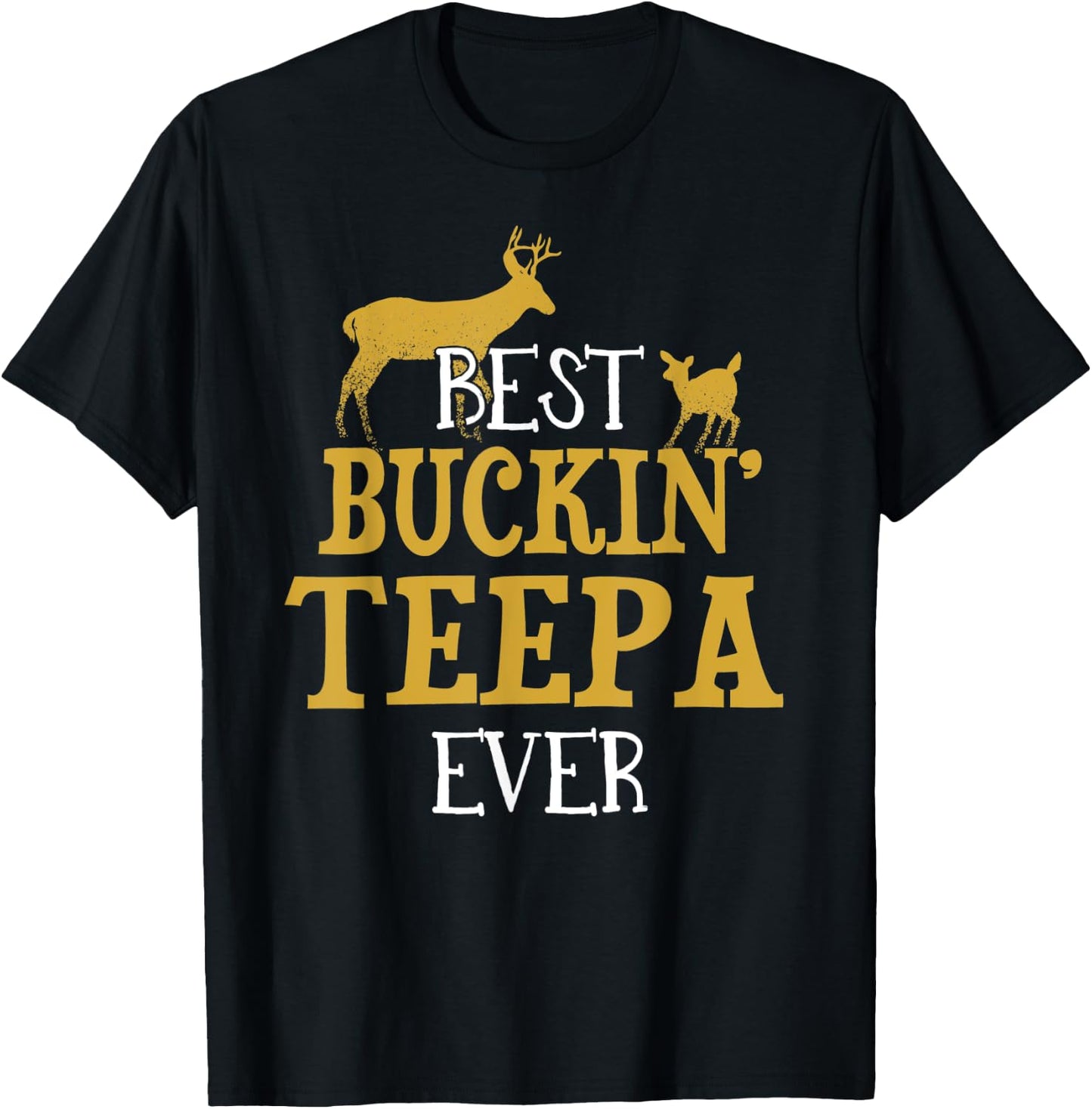 Funny TEEPA Fathers Day Gift Dad or Grandpa hunter T-Shirt - T-Shirt | Black