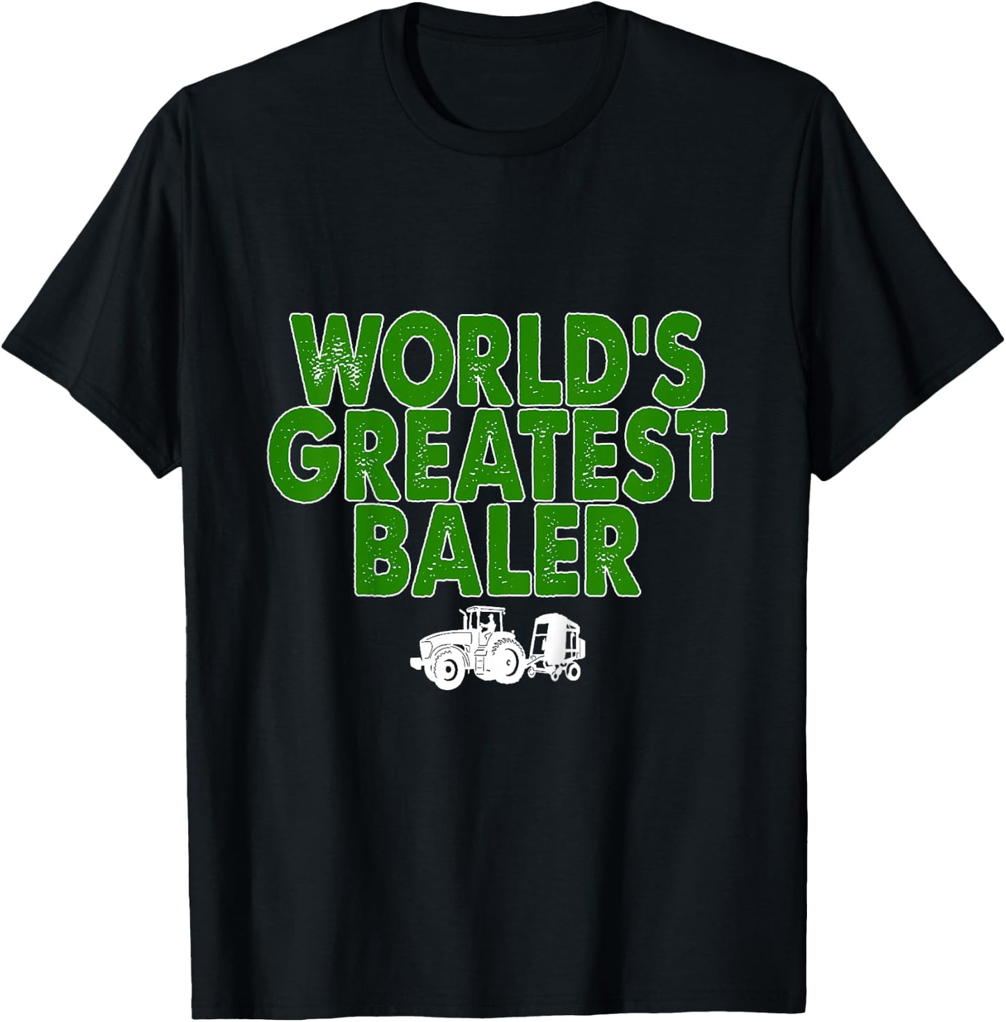 World's Greatest Baler Children's Farming T-Shirt - T-Shirt | Black