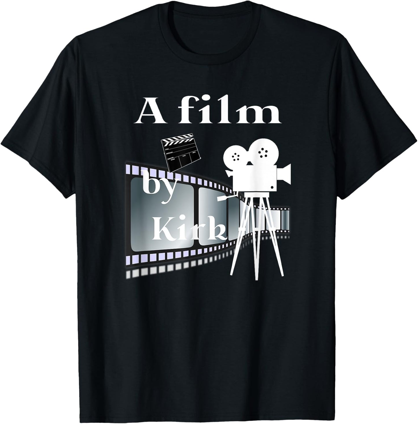 A film by Kirk Funny T-Shirt - T-Shirt | Black