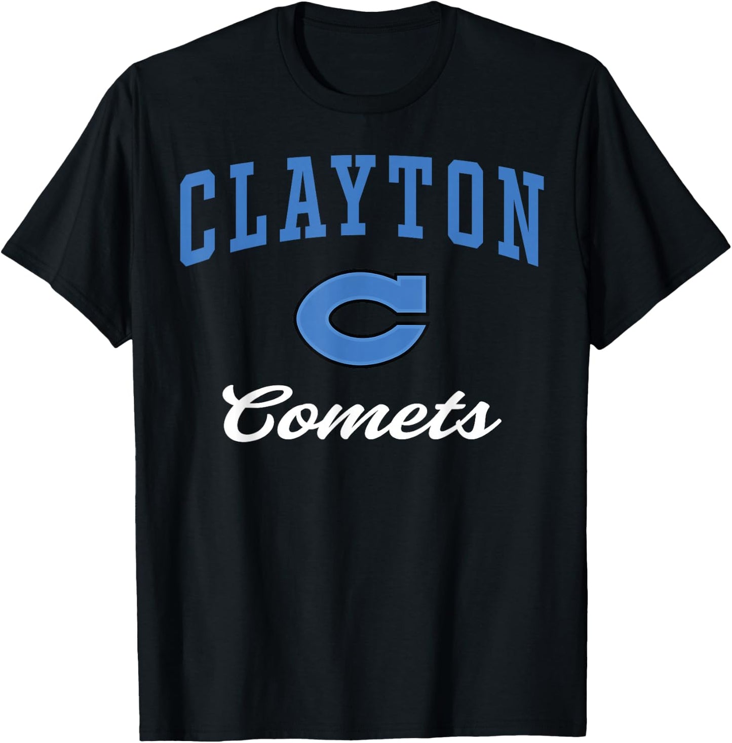 Clayton High School Comets T-Shirt - T-Shirt | Black
