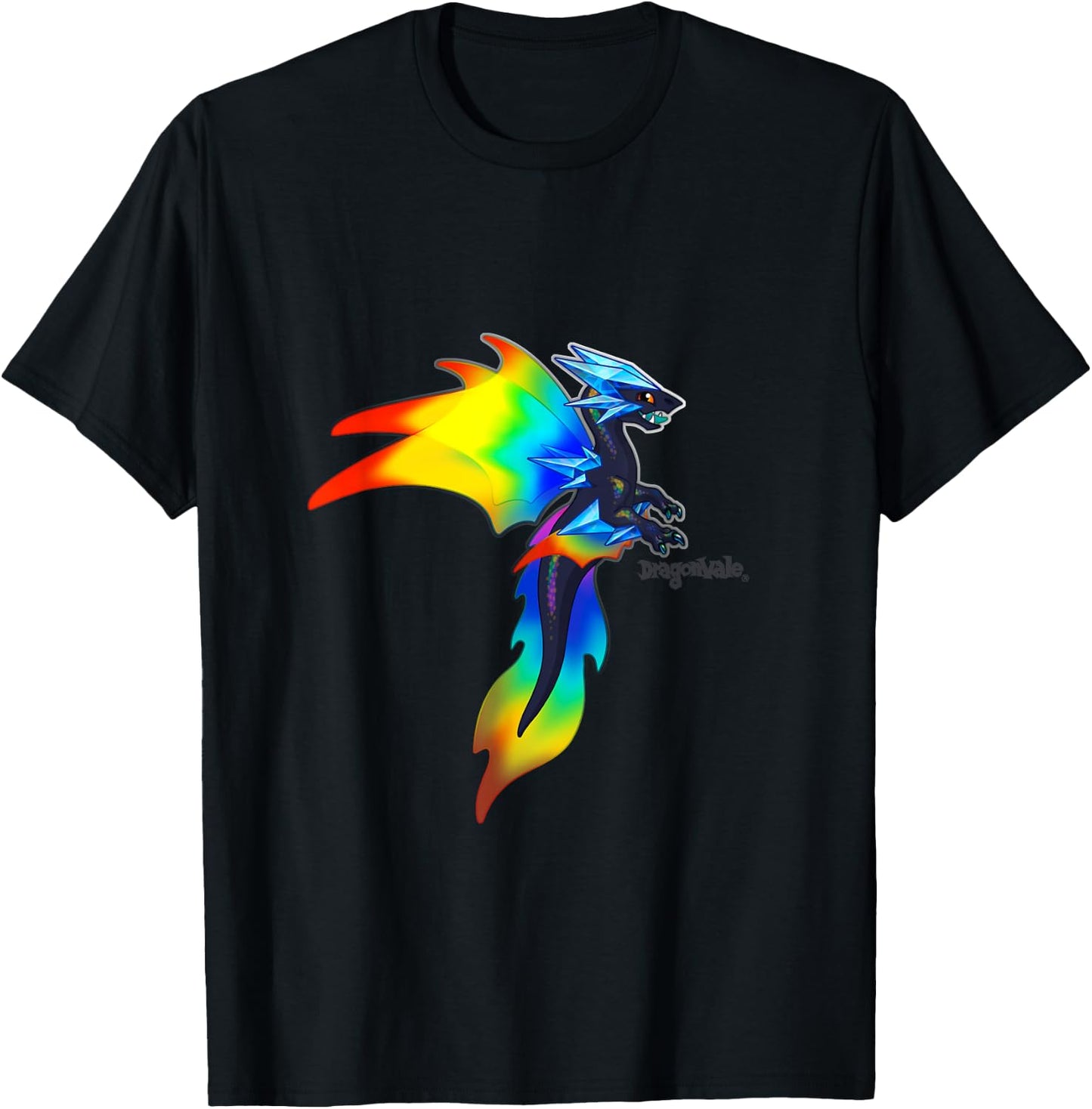 DragonVale: Prism Dragon T-Shirt - T-Shirt | Black