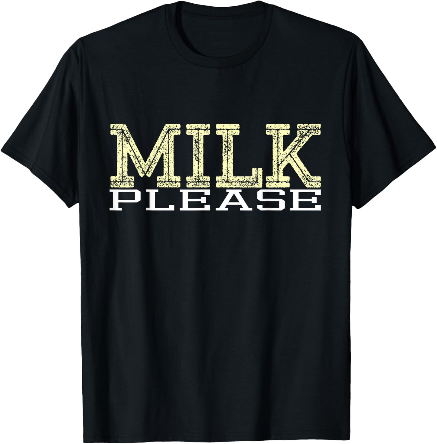 I Love Milk Lactose Calcium Yogurt Drink Lovers T-Shirt - T-Shirt | Black