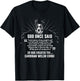 God Once Said Cardigan Welsh Corgi T-Shirt - T-Shirt | Black