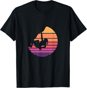 Climb Like a Girl, Funny Rock Climbing T-Shirt - T-Shirt | Black