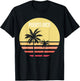70's 80's Puerto Rico Vintage Shirt | North America Fan Gift T-Shirt - T-Shirt | Black