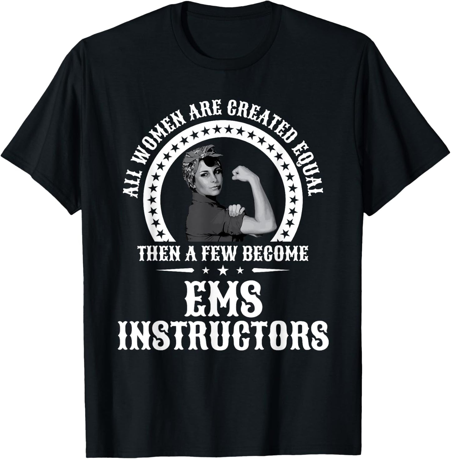 EMS Instructor Shirt Instructors T-Shirt - T-Shirt | Black