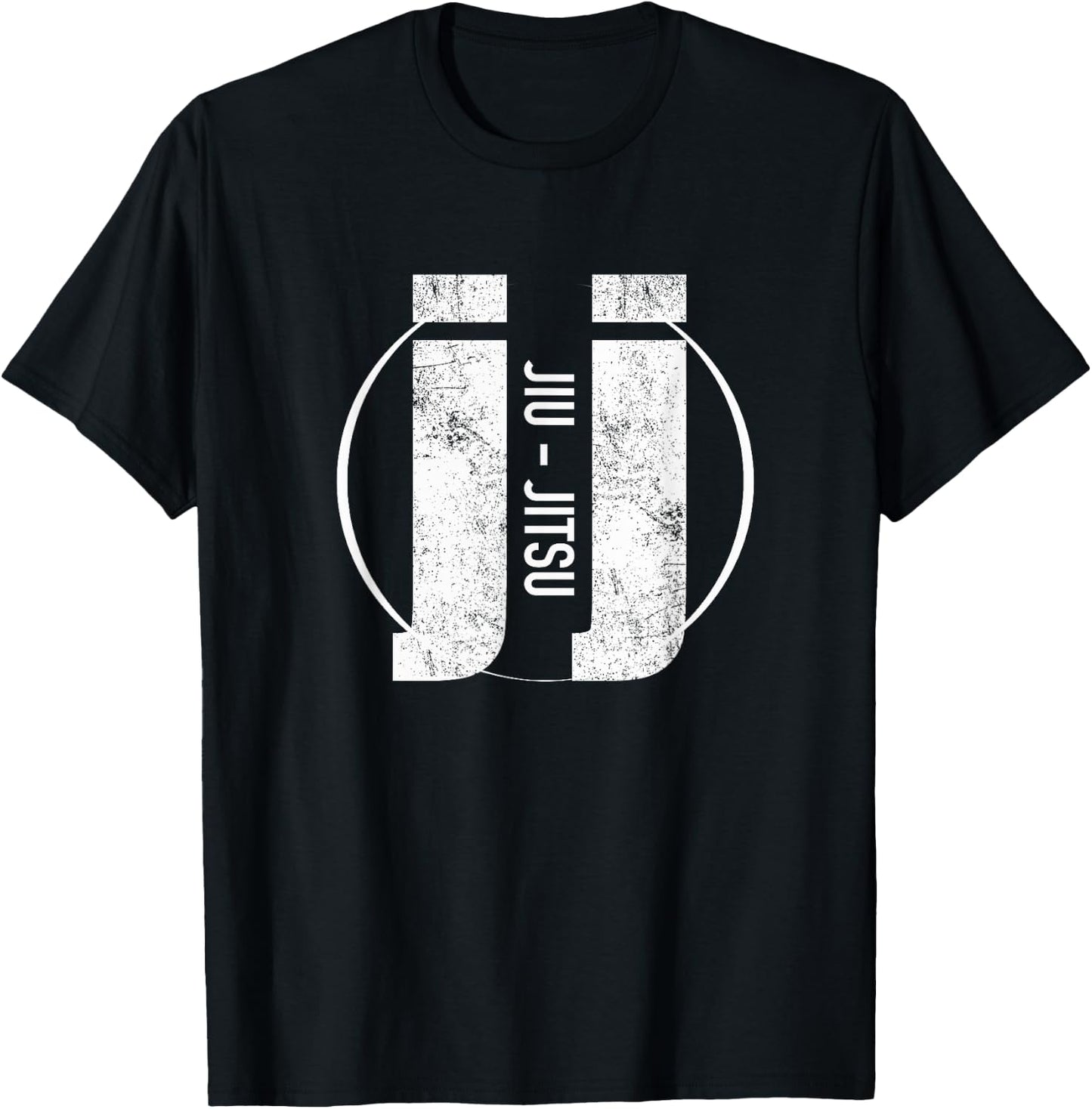 Vintage Jiu Jitsu T Shirt T-Shirt - T-Shirt | Black