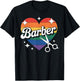 Barber Heart T-Shirt - T-Shirt | Black