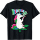 Weedicorn Unicorn Kifft Cannabis Marijuana Unicorn Kiffer T-Shirt - T-Shirt | Black