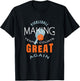 Funny Pickleball Making Tennis Courts Great Again T-Shirt - T-Shirt | Black