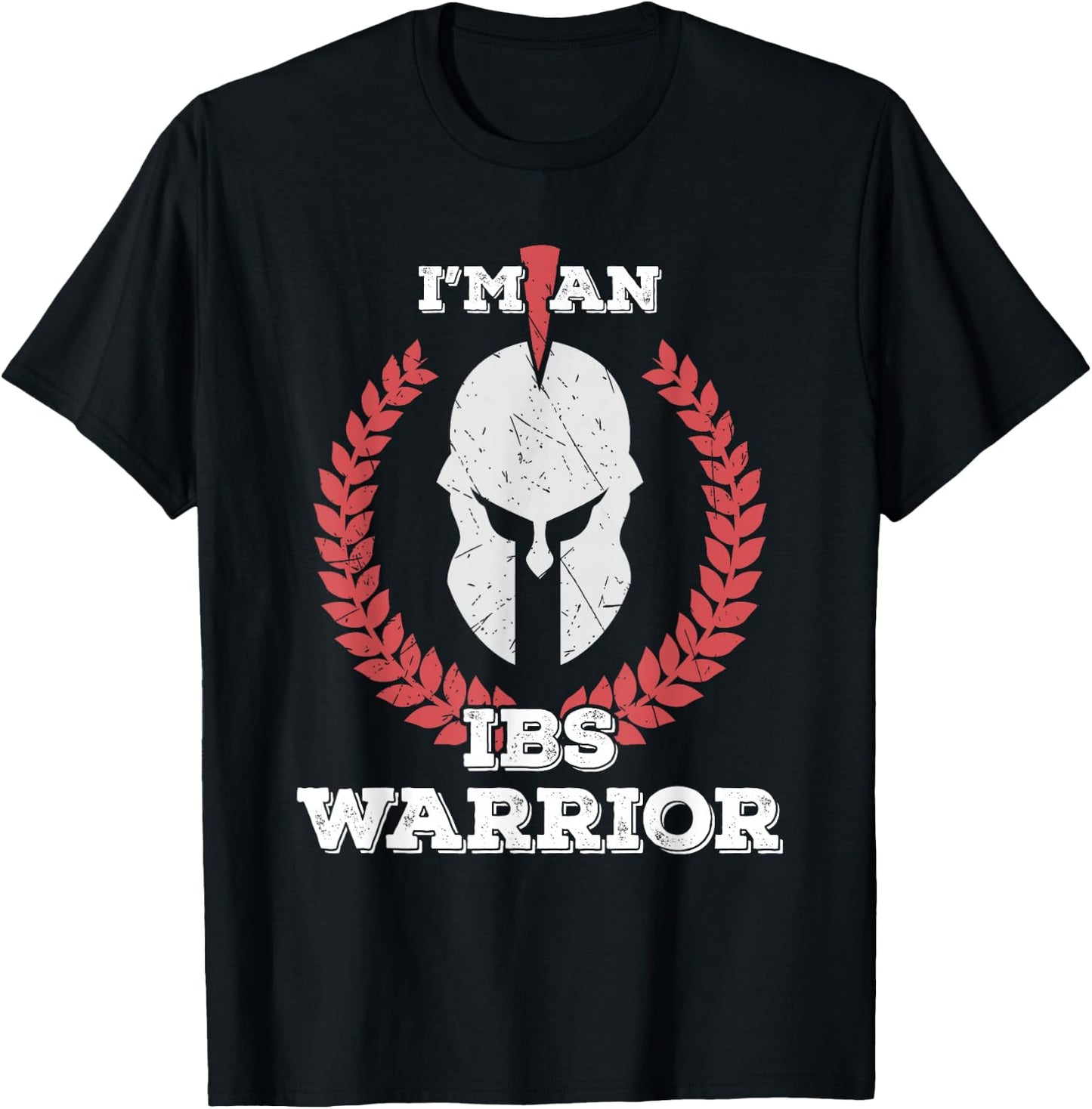 I'm an IBS Warrior Irritable Bowel Syndrome Awareness T-Shirt - T-Shirt | Black